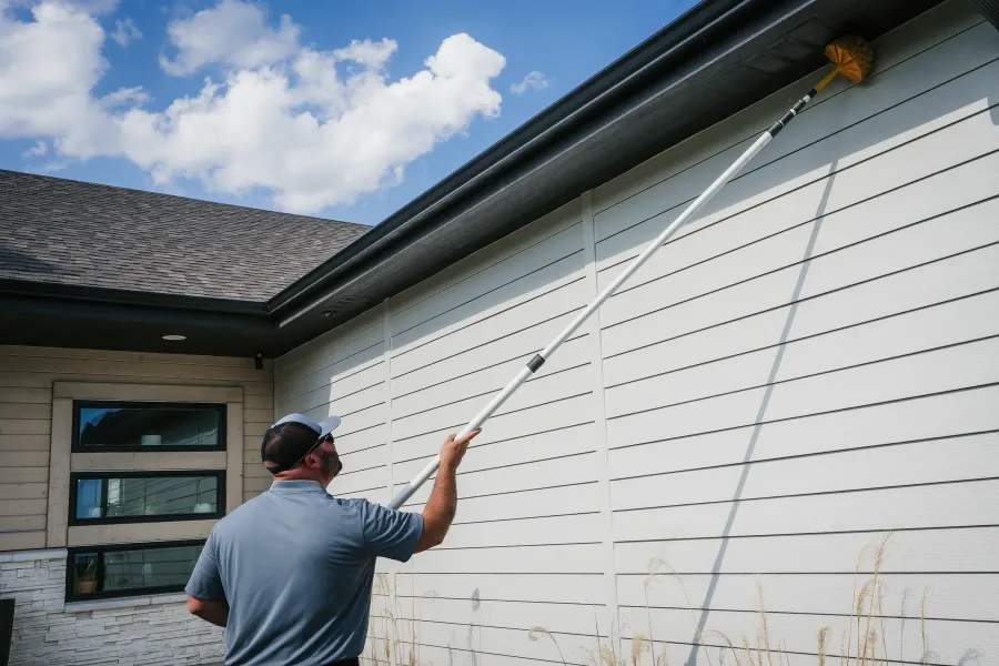 Scott's Pest Control servicing a home in Bennington, NE